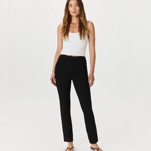 Quince Black Straight-Leg Pants